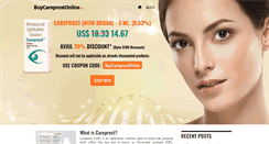 Desktop Screenshot of buycareprostonline.net